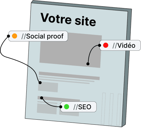 Illustration diagnostic de site web gratuit par Inite Studio